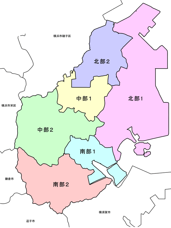 Kawazawaku Map