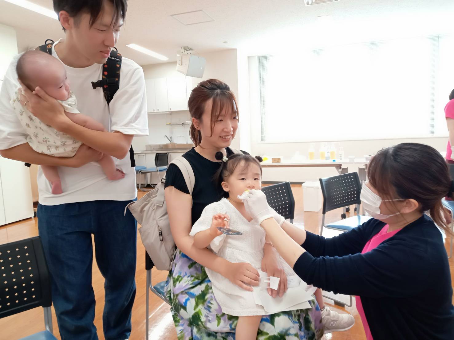 フッ素塗布と幼児歯科検診